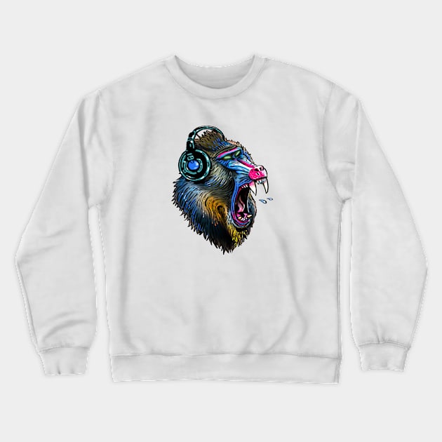 funky chops Crewneck Sweatshirt by Lambdog comics!